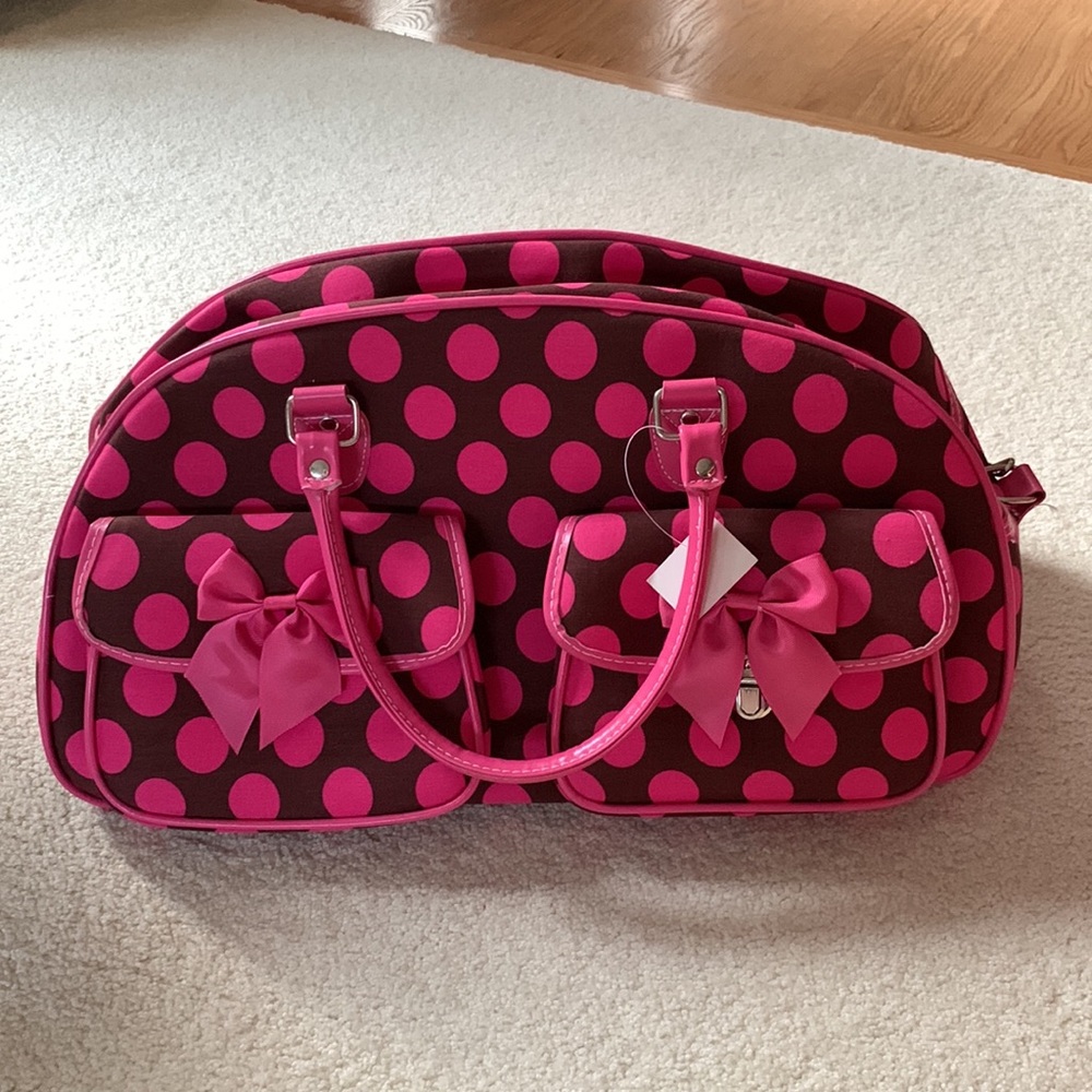 Polka Dot Travel Bag